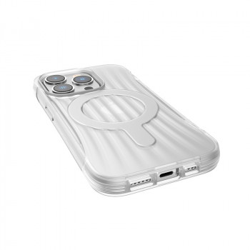 Funda X-Doria Raptic Clutch MagSafe para Apple iPhone 14 Pro, transparente