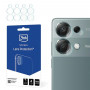 Protector de lente de cámara 3MK Lens Protection para Xiaomi Redmi Note 13 Pro 4G / LTE / 14S (4 uds)