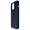 Funda de silicona 3MK para Apple iPhone 16 Pro Max, azul marino