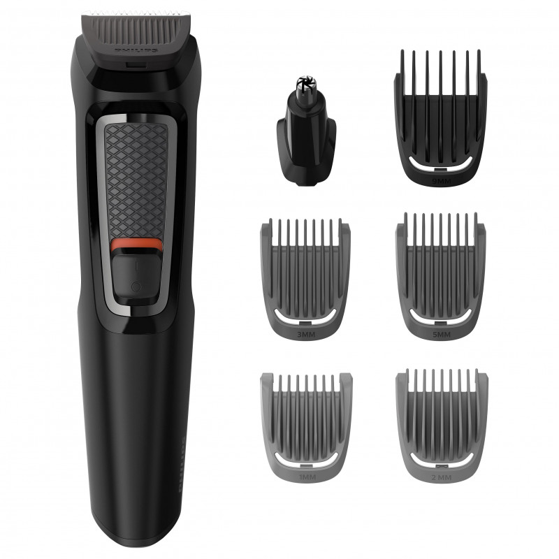 Recortadora todo en uno Philips Series 3000 MG3721/14, negra