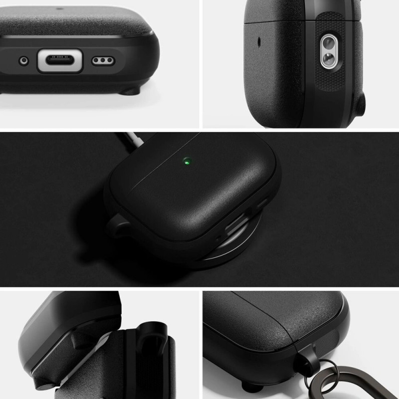 Funda Ringke Onyx magnética MagSafe para Apple AirPods Pro 3, negra