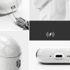 Funda Ringke Air para Apple AirPods Pro 3, transparente con purpurina