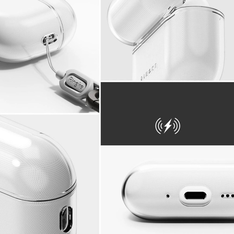 Funda Ringke Air para Apple AirPods Pro 3, transparente
