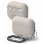 Funda de silicona Ringke para Apple AirPods Pro 3, Stone (beige)