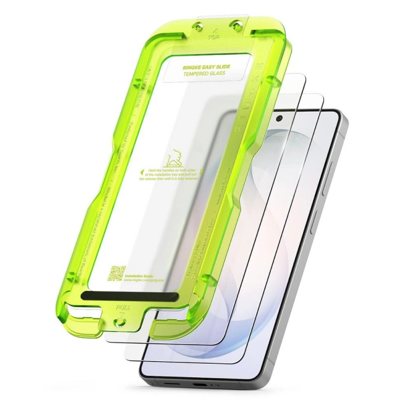 Protector de pantalla de cristal templado Ringke Easy Slide para Samsung Galaxy S26 Ultra, transparente (2 uds.)