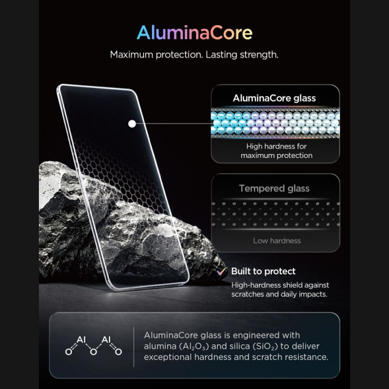 Protector de pantalla de privacidad Spigen Glas.tR EZ Fit Pro AC para Samsung Galaxy Z Fold 7 / 8 Ultra