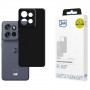 Funda 3MK Matt Case para Motorola Edge 50 Neo, negra