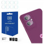 Cristal híbrido para lente de cámara 3MK Lens Protection para Motorola Moto G55 5G (4 uds.)