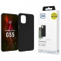 Funda para smartphone 3mk Matt Case Motorola Moto G55 5G, negra