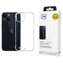 Funda para smartphone 3mk Just20g Clear Case Apple iPhone 15 Plus, transparente
