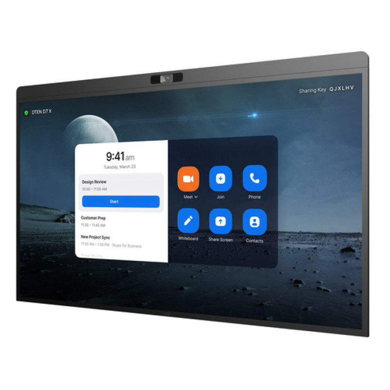Sistema de videoconferencia DTEN D7X 75 inch Android Edition, Zoom Certified