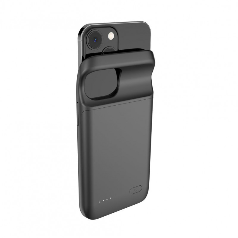 Funda Tech-Protect PowerCase de 4700 mAh con batería para Apple iPhone 12 mini / 13 mini, negra