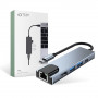 Hub USB-C 5 en 1 Tech-Protect V3, gris