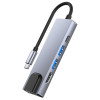 Hub USB-C 5 en 1 Tech-Protect V3, gris