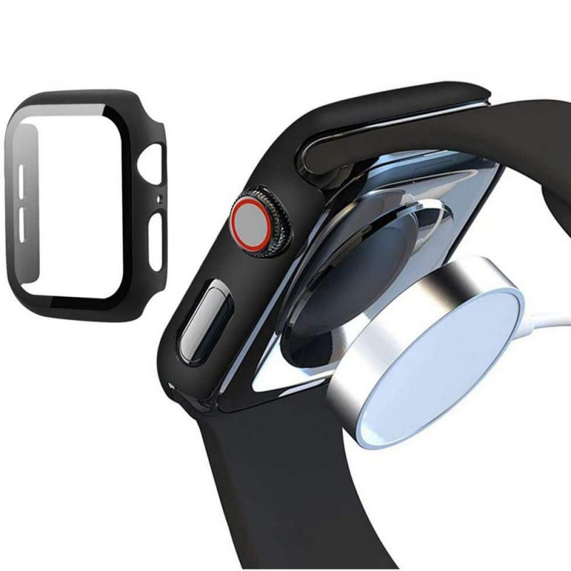Funda Tech-Protect Defense360 para Apple Watch 4/5/6/7/8/9/SE 44/45 mm, negra
