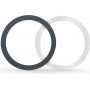 Anillo magnético universal MagSafe Tech-Protect MagMat, negro y plateado (2 uds.)