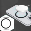 Anillo magnético universal MagSafe Tech-Protect MagMat, negro y plateado (2 uds.)