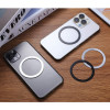 Anillo magnético universal MagSafe Tech-Protect MagMat, negro y plateado (2 uds.)