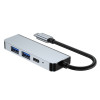 Hub USB-C 4 en 1 Tech-Protect V2, gris