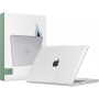 Funda Tech-Protect SmartShell para Apple MacBook Air 13 2022-2024, transparente cristal
