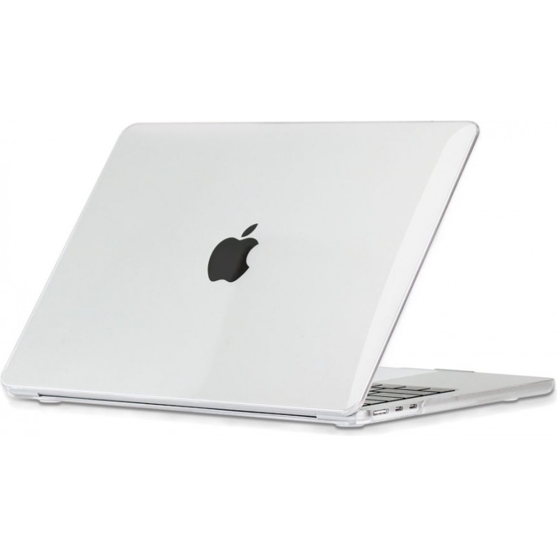 Funda Tech-Protect SmartShell para Apple MacBook Air 13 2022-2024, transparente cristal