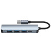 Hub USB-A 5 en 1 Tech-Protect V0-HUB, gris