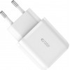 Cargador de pared Tech-Protect C20W de 2 puertos, USB-C PD 20W y USB-A QC 3.0, blanco