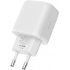Cargador de pared Tech-Protect C20W de 2 puertos, USB-C PD 20W y USB-A QC 3.0, blanco