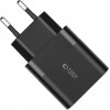 Cargador de pared Tech-Protect C30W de 2 puertos, USB-C PD 30W y USB-A QC 3.0, negro