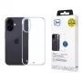 Funda para smartphone 3mk Just20g Clear Case Apple iPhone 16, transparente