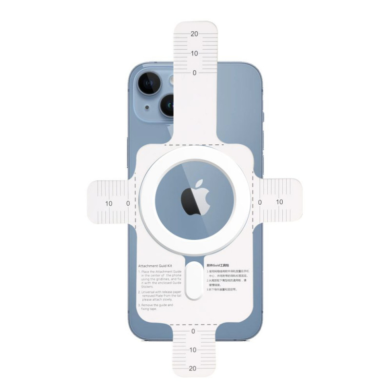 Anillo magnético universal MagSafe Tech-Protect Magmat, blanco