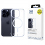 Funda para smartphone 3mk Just20g MagCase Apple iPhone 14 Pro Max, transparente