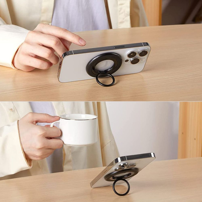 Anillo magnético MagSafe para teléfono Tech-Protect, gris