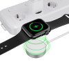 Cargador magnético Tech-Protect UltraBoost para Apple Watch, USB-C, 120 cm, blanco