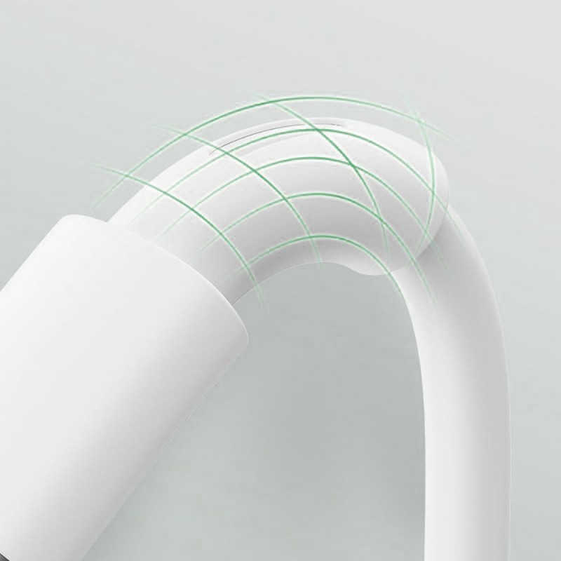 Cargador de pared Tech-Protect C20W de 2 puertos PD 20W QC 3.0 con cable USB-C, blanco
