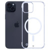 Funda para smartphone 3mk Just20g MagCase Apple iPhone 15 Plus, transparente