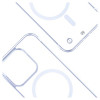 Funda para smartphone 3mk Just20g MagCase Apple iPhone 15 Pro Max, transparente