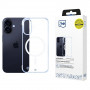 Funda para smartphone 3mk Just20g MagCase Apple iPhone 16 Plus, transparente