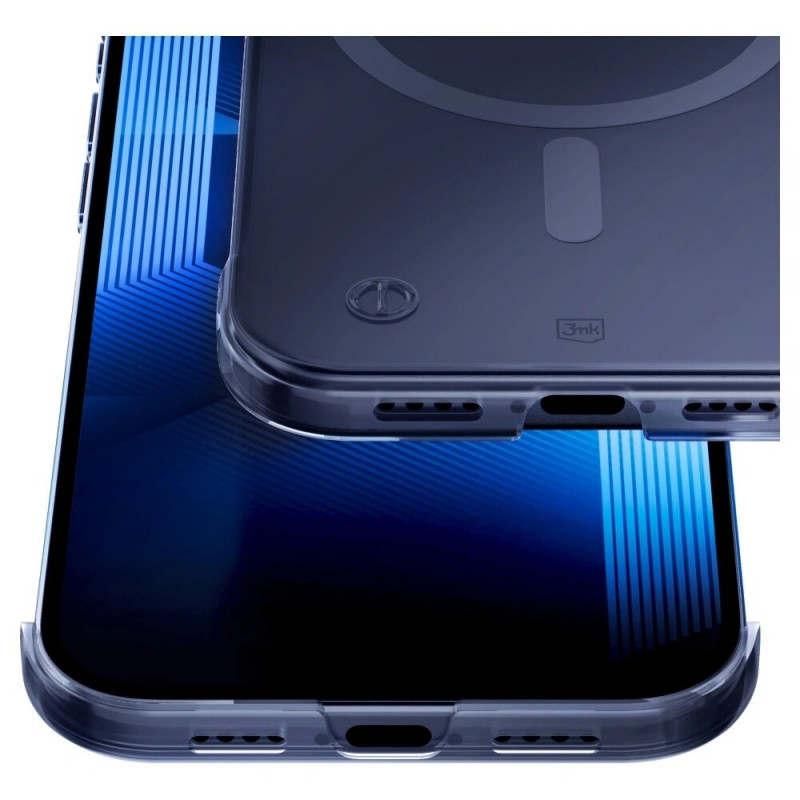 Funda para smartphone 3mk Just20g MagCase Apple iPhone 16 Plus, transparente