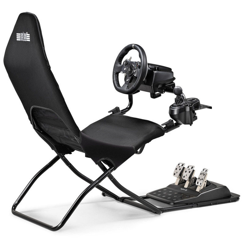 Cockpit plegable Next Level Racing GTLite Air, malla SIMAERO, negro