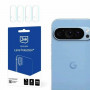Cristal híbrido 3MK Lens Protection para lente de cámara Google Pixel 9 Pro (4 uds.)
