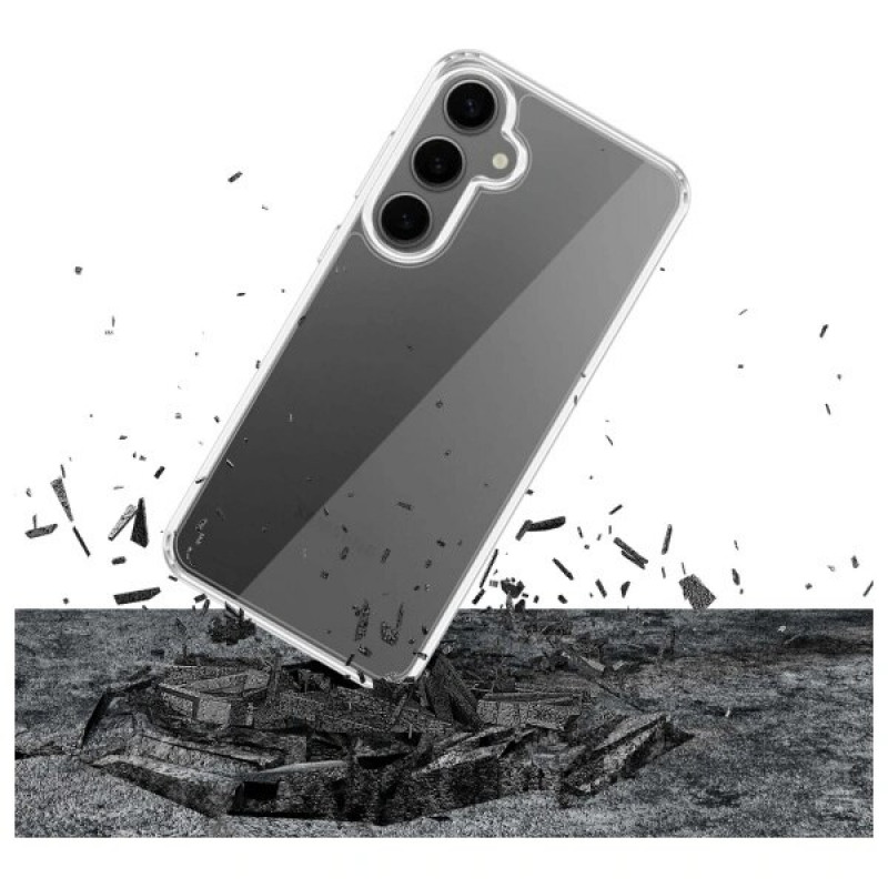 Funda 3MK Armor Case para Samsung Galaxy S25+, transparente, policarbonato