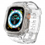 Correa con funda Spigen Rugged Armor Pro para Apple Watch Ultra 49 mm, transparente cristal