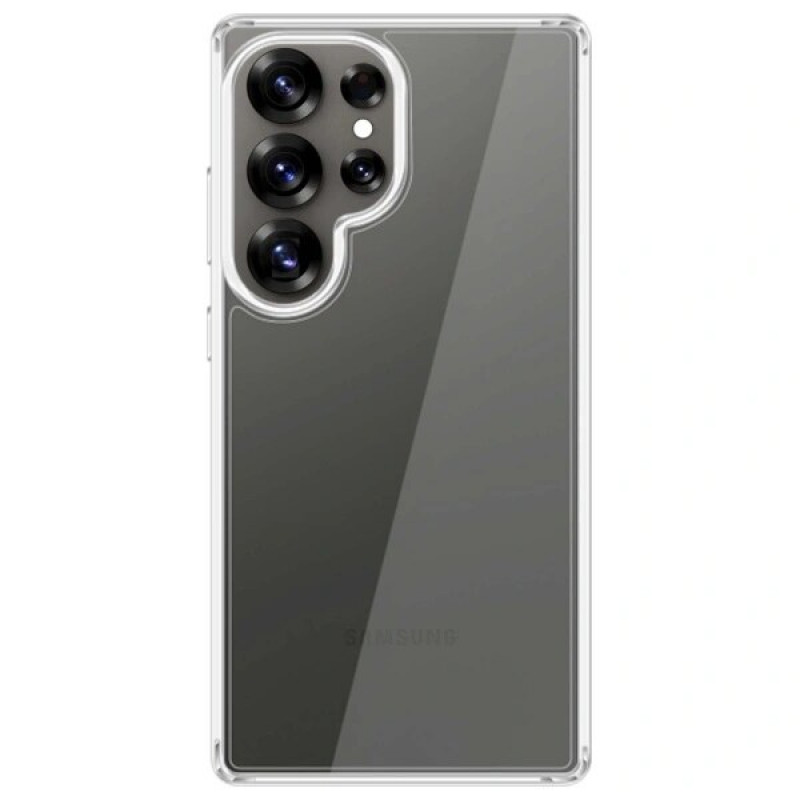 Funda 3MK Armor Case para Samsung Galaxy S25 Ultra, transparente, policarbonato
