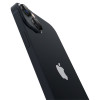 Protector de lente de cámara Spigen Optik.tR EZ Fit para Apple iPhone 14 / 14 Plus / 15 / 15 Plus, negro (2 uds.)