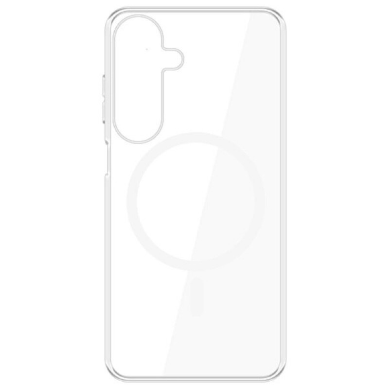 Funda 3MK Clear MagCase para Samsung Galaxy S25+, MagSafe, transparente