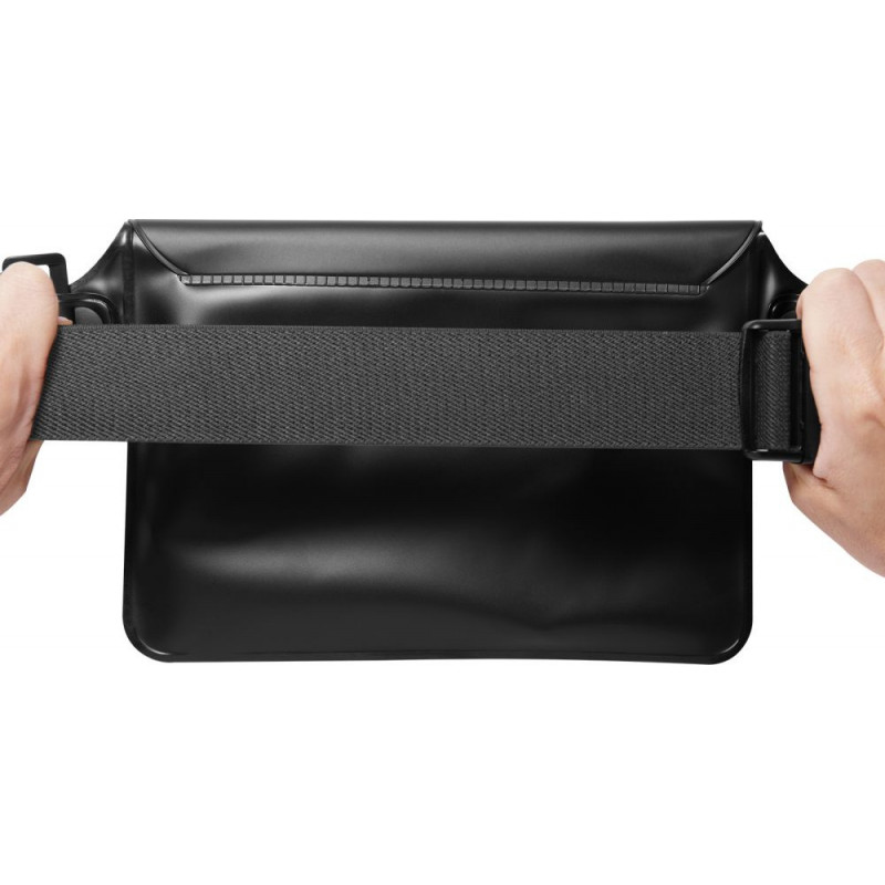 Riñonera impermeable universal Spigen Aqua Shield A620 IPX8, negra