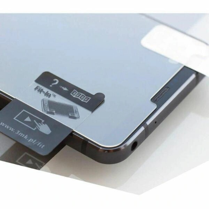 Cristal templado 3MK HardGlass Max para Apple iPhone 16 Plus, negro