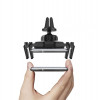 Soporte para teléfono para rejilla de ventilación de coche Spigen Click.r 000CP26265, negro