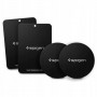 Placas metálicas magnéticas Spigen MP-4P para soportes de teléfono para coche 000EP20342, negras (4 uds.)